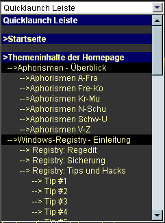 Beispiel für Dropdownmenü im NS6